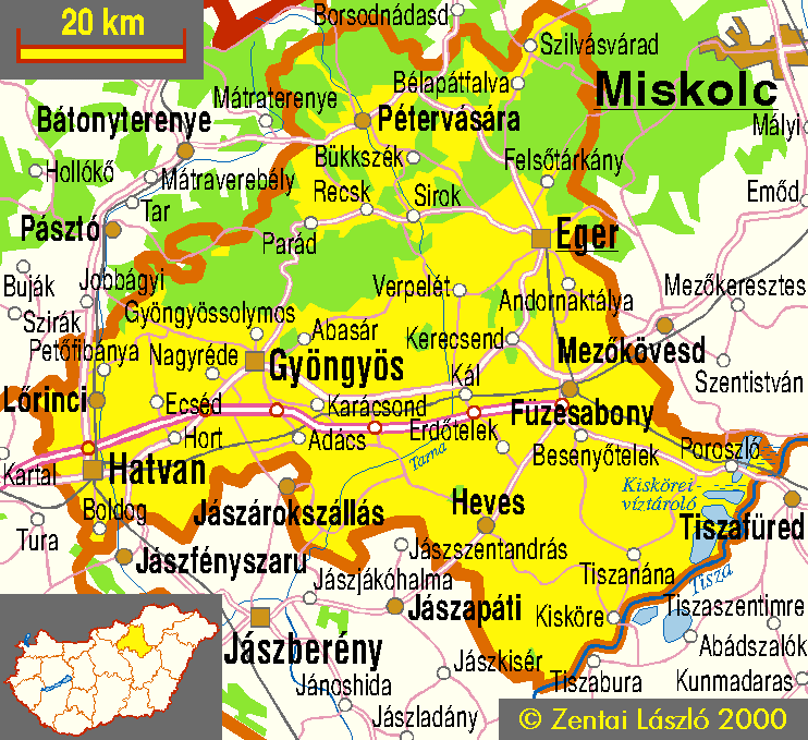 magyarország térkép sirok Térképek Magyarország megyéiről, régióiról magyarország térkép sirok
