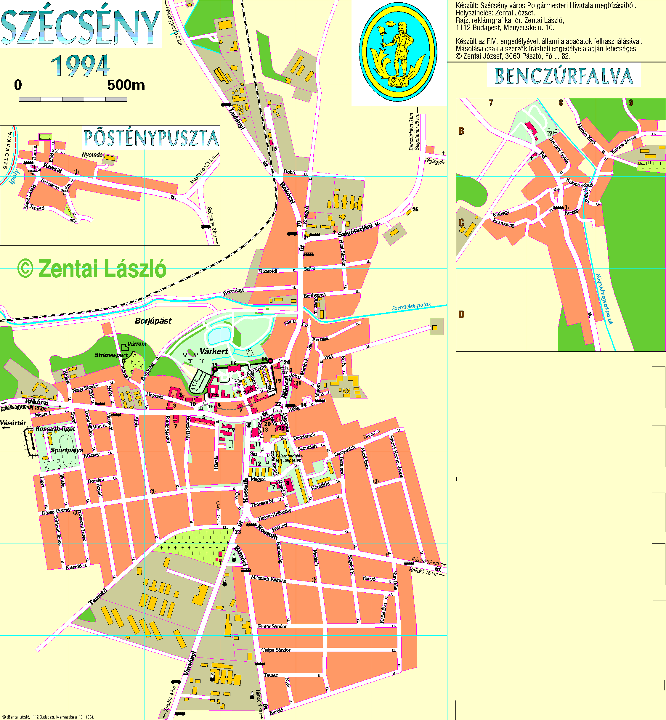 szécsény térkép Térképek Magyarország városairól szécsény térkép